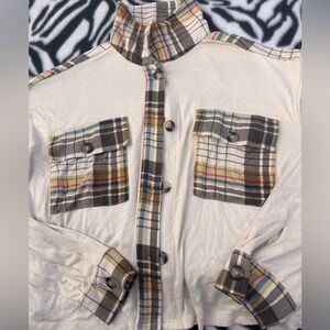 Rue21 Multicolor Plaid Shirt